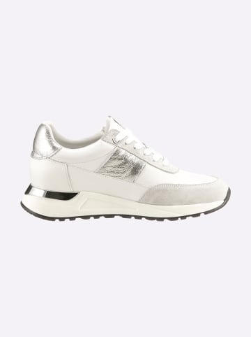 Heine Sneaker in weiß-silberfarben