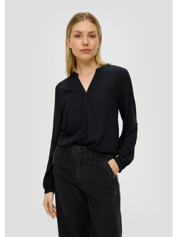 s.Oliver Bluse langarm in Schwarz