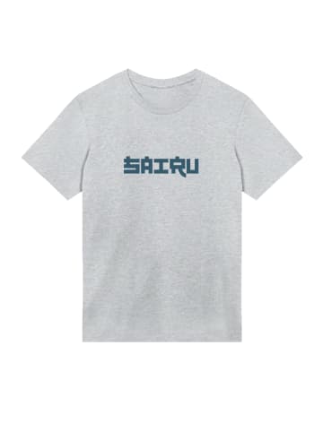 F4NT4STIC T-Shirt Koi Fish Japan Streetstyle in grau meliert