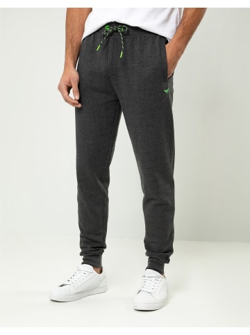Threadbare Sweathose Trifoliate in dunkelgrau