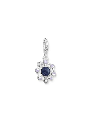 Thomas Sabo Charm-Anhänger in silber, blau