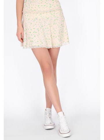 myMo Women Skirt in green offwhite