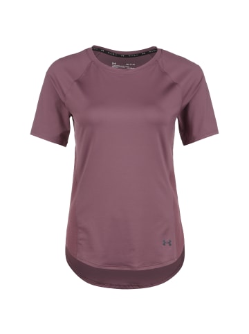 Under Armour Trainingsshirt Rush Mesh in aubergine