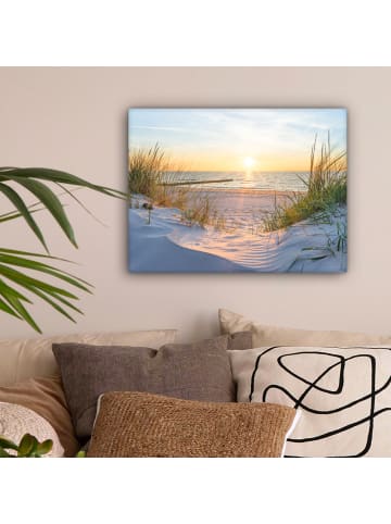 MuchoWow Leinwand Bilder Sonnenuntergang