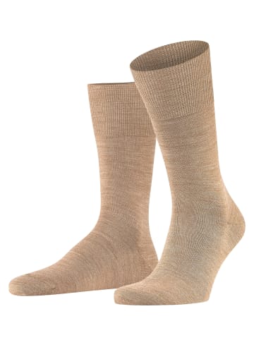 Falke Socken Airport in Nutmeg melange