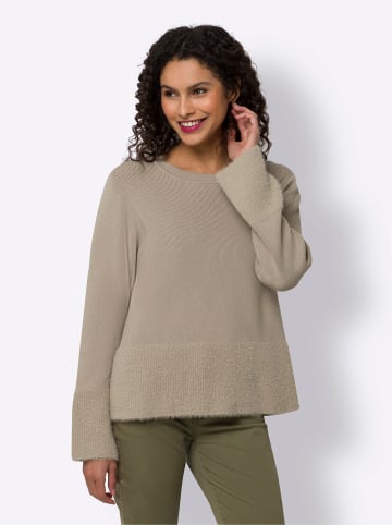 Heine Feinstrickpullover in sesam
