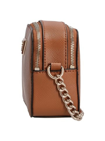 Guess Noelle II Camera - Umhängetasche 20 cm (garnet) in light cognac