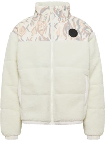 Carlo Colucci Sweatjacke Doblander in Weiß