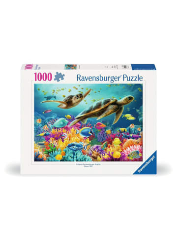 Ravensburger Puzzle 1.000 Teile Blaue Unterwasserwelt Ab 14 Jahre in bunt