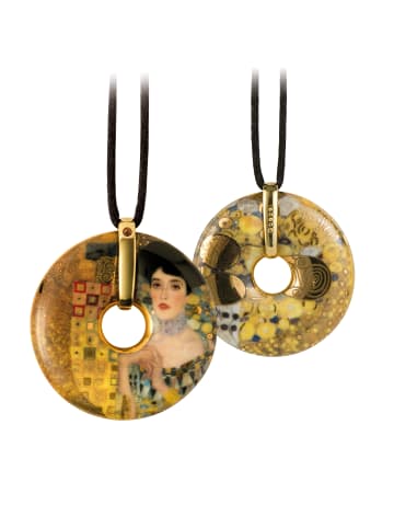 Goebel Halskette " Gustav Klimt - Adele Bloch-Bauer " in bunt