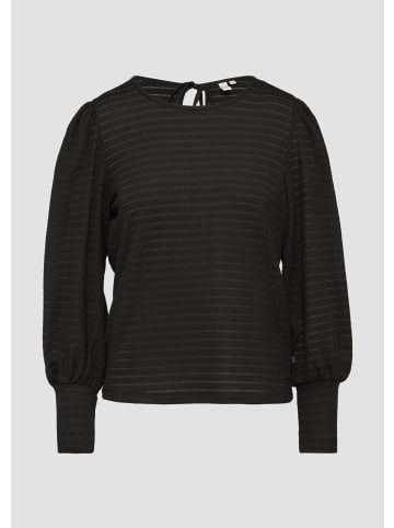 QS T-Shirt in 9999_schwarz