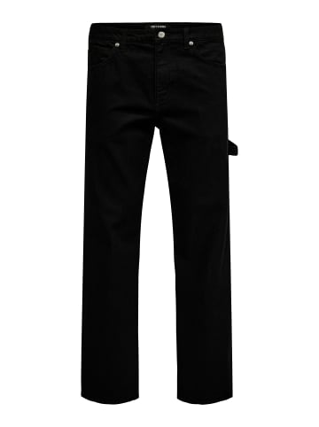ONLY & SONS Normal geschnitten jeans in Black Denim