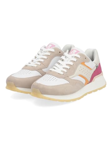 rieker Sneaker in Beige/Pink