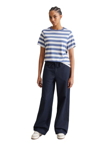 Marc O'Polo DENIM Gestreiftes T-Shirt relaxed in Medium Blue