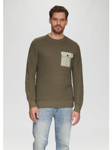 s.Oliver Strickpullover langarm in Olive