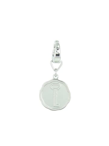 Fossil Charm in Silber