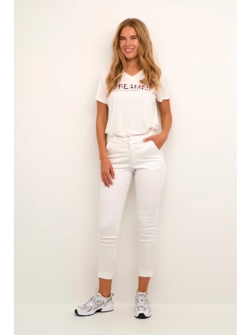 Kaffe Freizeithose KAlea Regular fit in Chalk