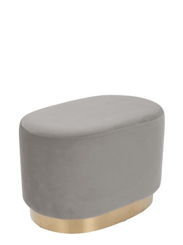 Kayoom Hocker Nano in hellbraun - grau