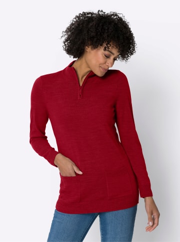 Sieh an! Pullover in rot