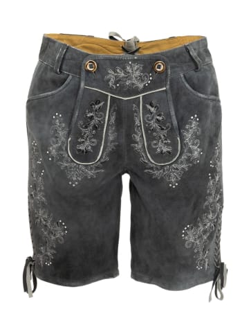 KRÜGER Lederhose 231167-000-0044 in grau