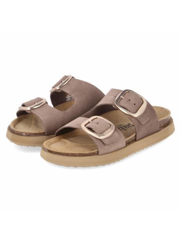 Pantoletten KORMOS in taupe