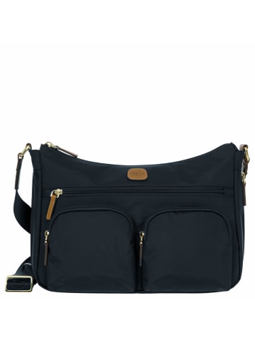 BRIC`s X-Bag Shopper M - Schultertasche 34 cm (poppy) in ocean blue