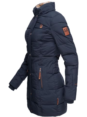 Marikoo Wintermantel Lieblings Jacke in Blau