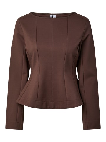 Pieces Bluse in Hot Fudge