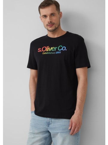 s.Oliver T-Shirt in 99D1_schwarz