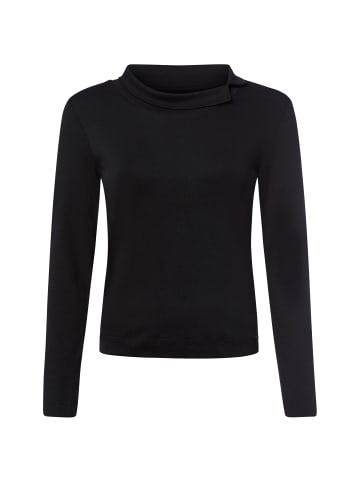 MARC CAIN SPORTS  Langarmshirt in schwarz
