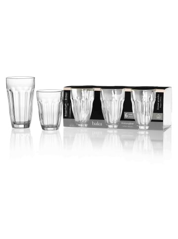 Ritzenhoff & Breker 6er Set Trinkgläser Baku 220 ml transparent in transparent