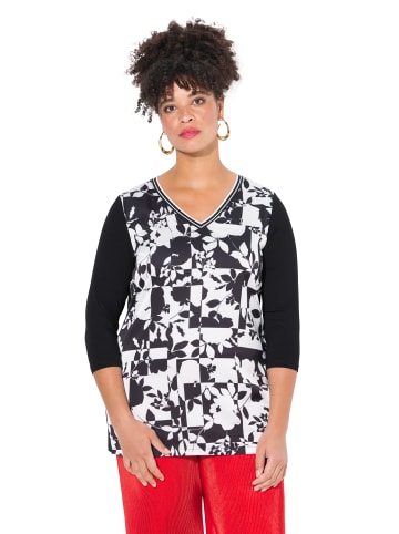 MIAMODA Bluse in schwarz