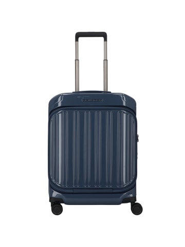 Piquadro PQ-Light 4 Rollen Kabinentrolley 55 cm in cobalt blue