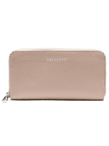 Lazarotti Milano Leather Geldbörse Leder 20 cm in cipria