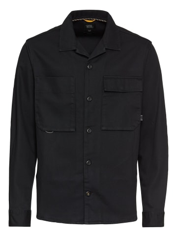 Camel Active Overshirt aus reiner Baumwolle in Dark Navy