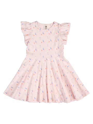 müsli Kurzarmkleid in Primrose/ Shell blue/ Tofu