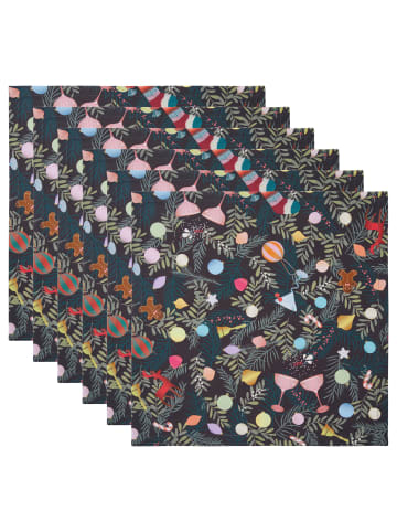 Butlers Serviette CHRISTMAS CHEERS 6er-Set in Multicolor