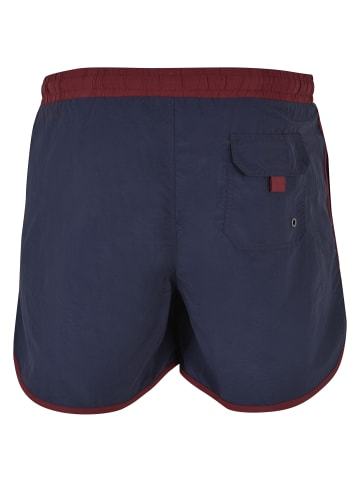 Urban Classics Beachwear - Bottom in burgundy/midnightnavy