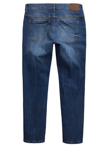 Men Plus Jeanshose in dark blue denim