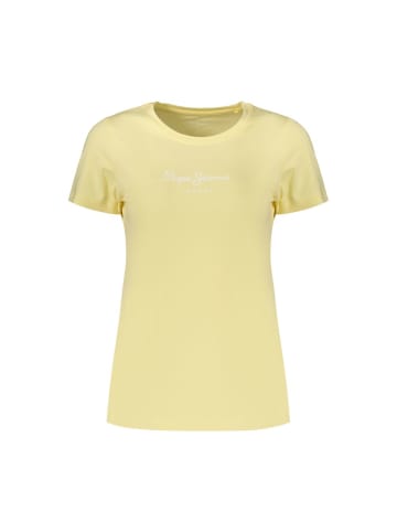Pepe Jeans Gelb Damen T-Shirt aus Baumwolle