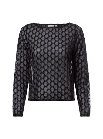 Vila Langarmshirt VIZalma in schwarz