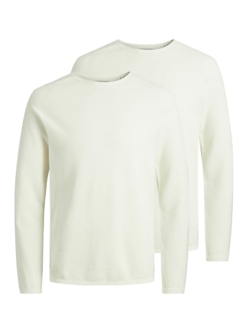 Jack & Jones Pullover Hill in Cloud dancer