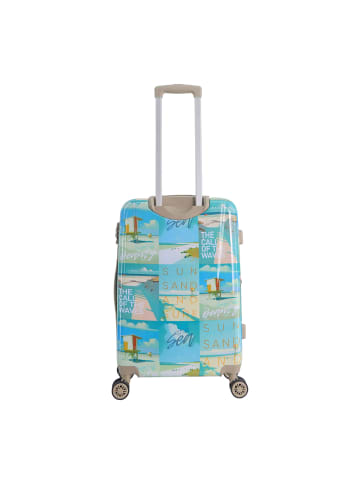 Saxoline Koffer Coastal Beauty in multicoloured