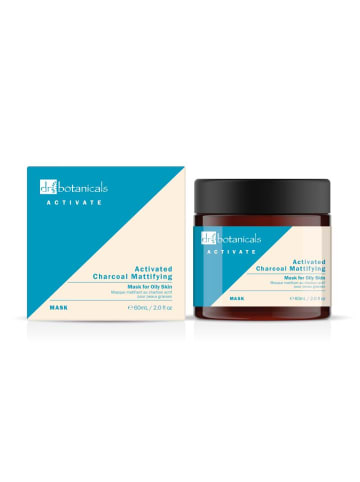 Dr. Botanicals Mattierende Aktivkohle-Maske für fettige Haut 60 ml