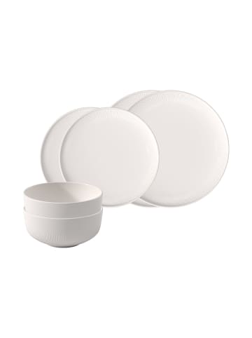 Villeroy & Boch 6-tlg. Basic-Set Afina in Weiß – in weiß