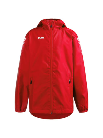 Jako Regenjacke Team 2.0 in rot / weiß