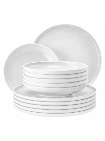 Seltmann Weiden 12-tlg. Tafelservice Sento Home in in Aura white