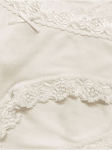 Nina von C. 3er Pack Taillenslip in champagner