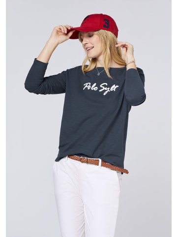Polo Sylt Langarmshirt in Blau