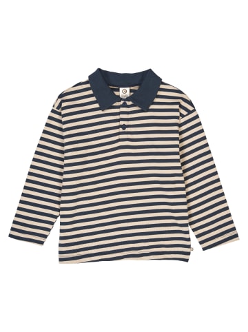 müsli Langarmshirt in Oak/ Night blue